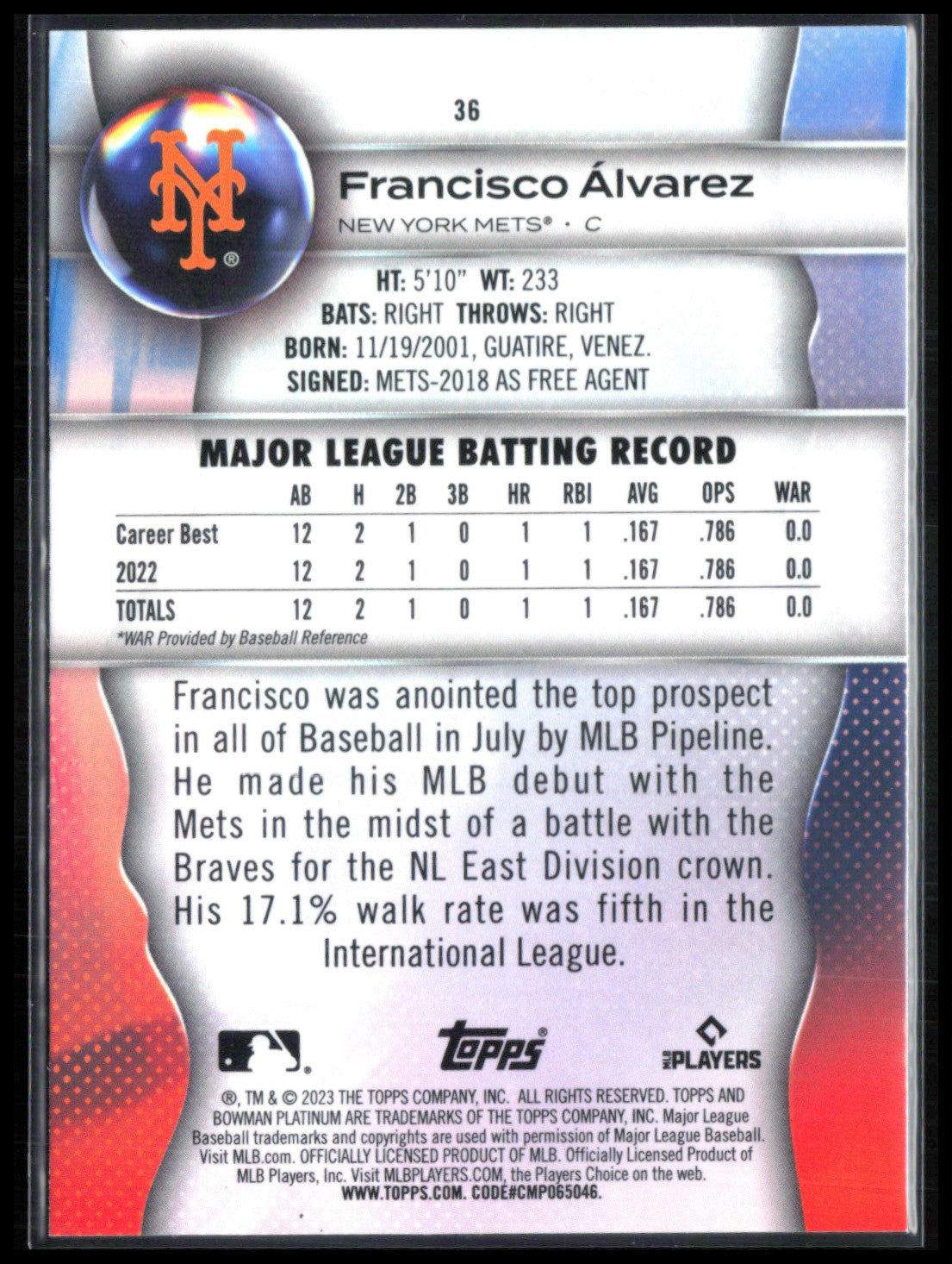 Francisco Álvarez RC