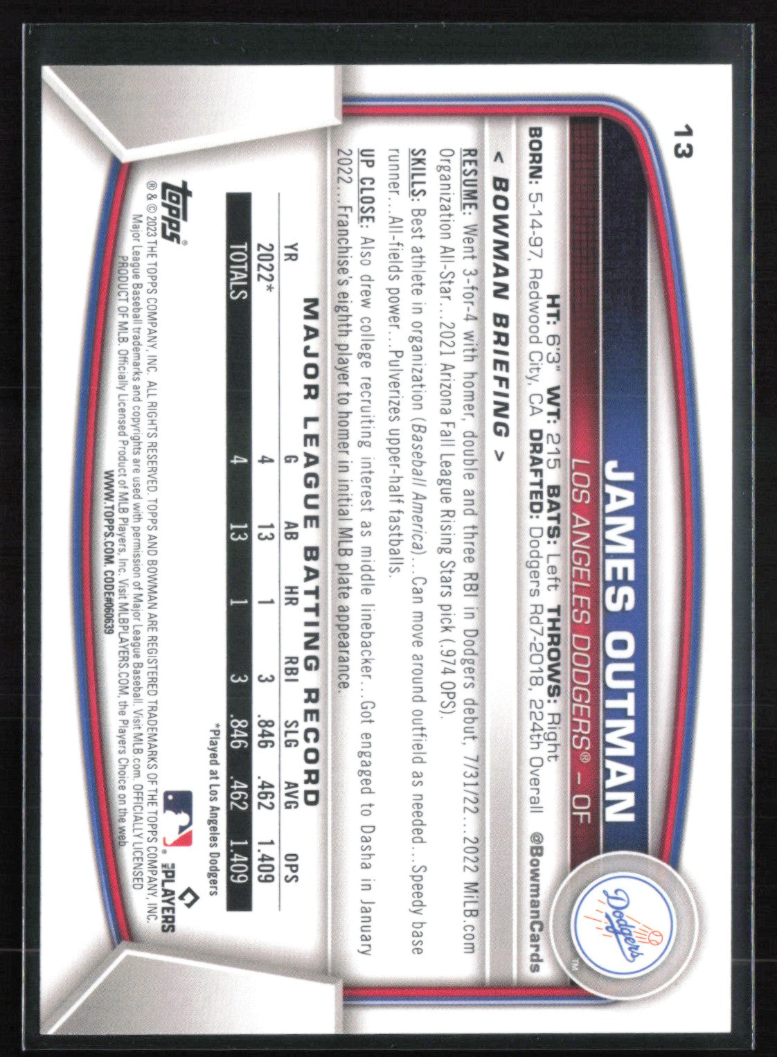 James Outman RC