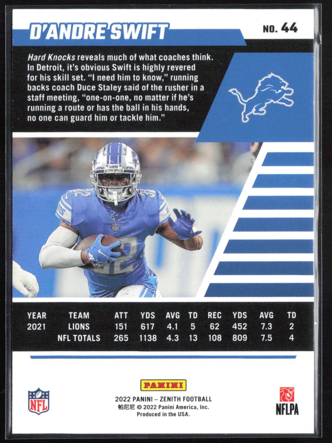 D'Andre Swift /25 2025 Zenith