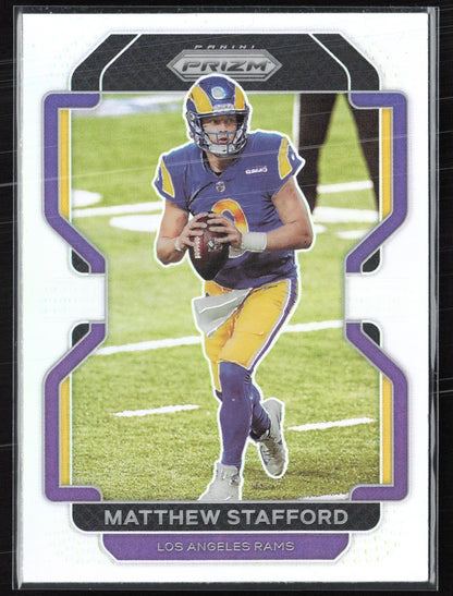 Matthew Stafford Silver Prizm 2021 Prizm