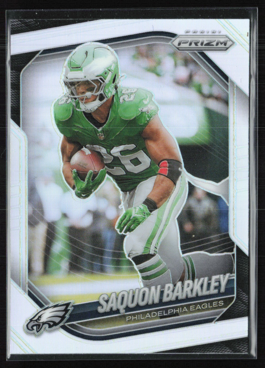 Saquon Barkley Silver Prizm