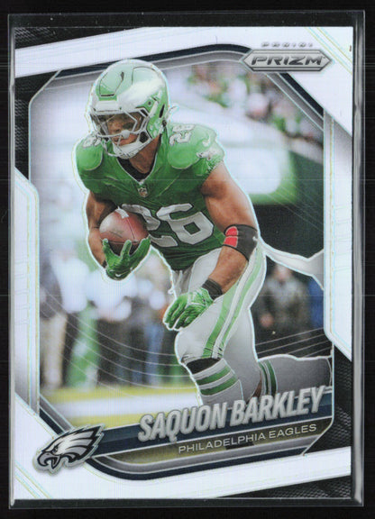 Saquon Barkley Silver Prizm