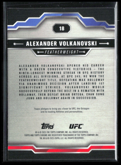 Alexander Volkanovski RWB Refractor