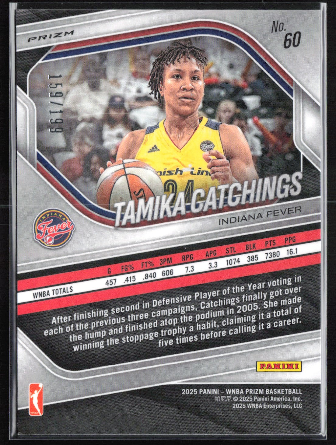 Tamika Catchings Red Pandora /199