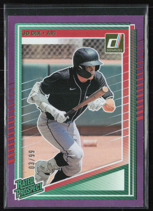 JD Dix Prospect Purple /99