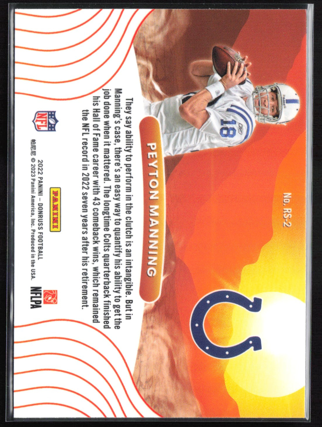 Peyton Manning Rising Suns