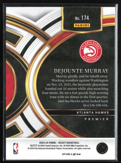 Dejounte Murray Silver Prizm