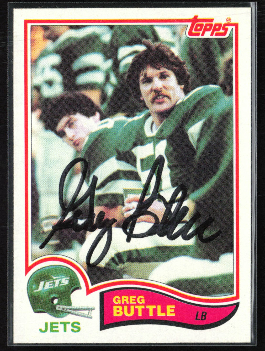 1982 Topps 164 Greg Buttle Auto (Not Authenticated) – Dollar Box