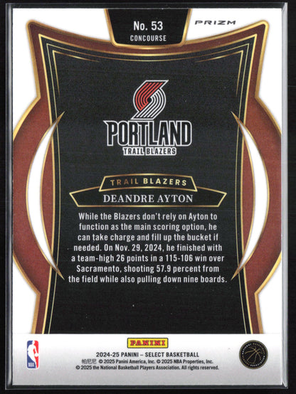 Deandre Ayton Orange Seismic