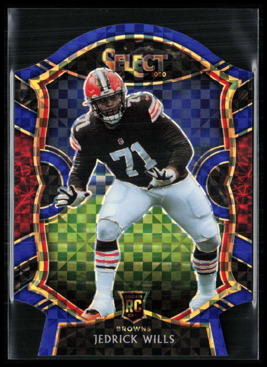 Jedrick Wills  RC Blue Checker