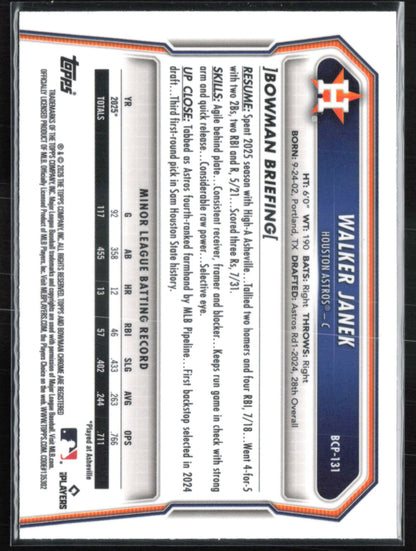 Walker Janek Reptilian Refractor