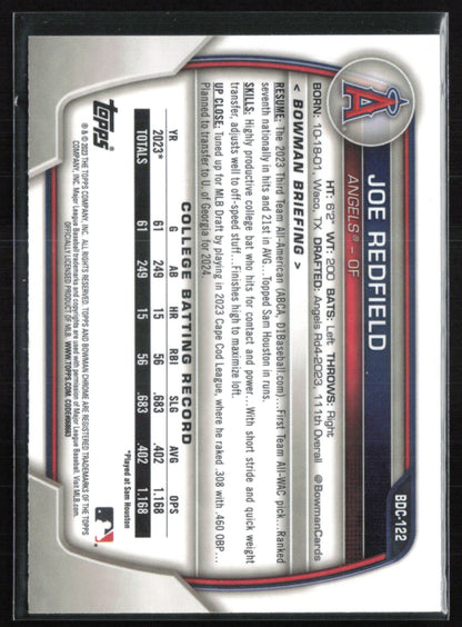 Joe Redfield 1st Bowman