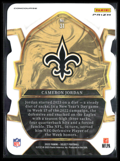 Cameron Jordan Black Green