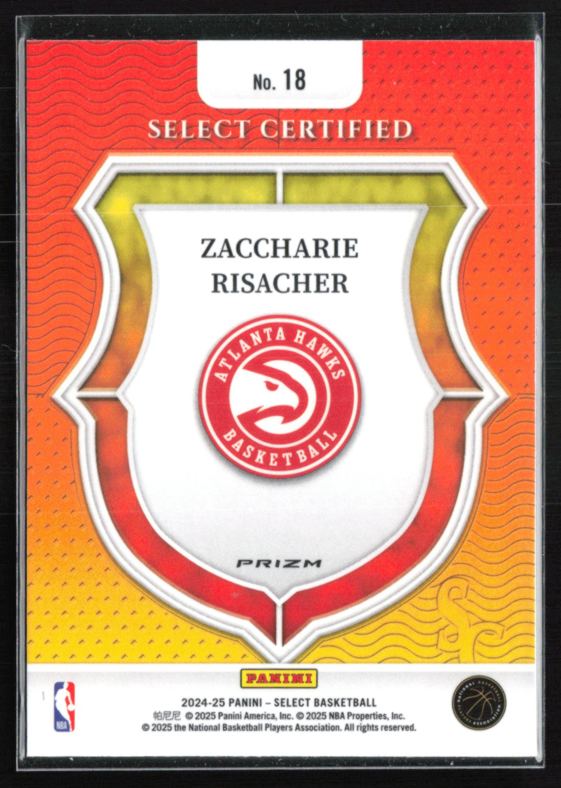 Zaccharie Risacher RC Green Prizm