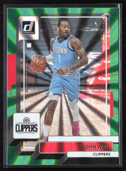 John Wall Green Laser