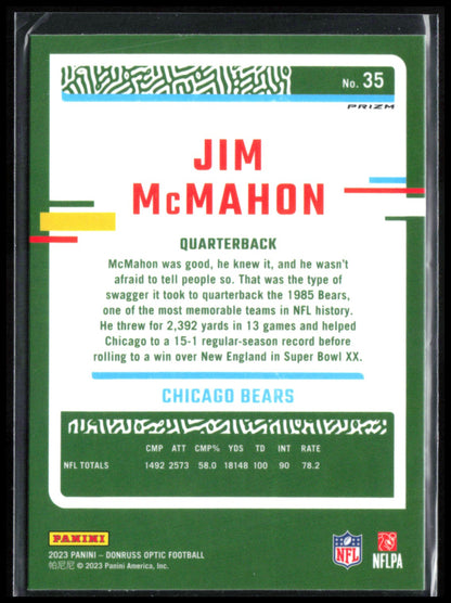 Jim McMahon Stars Holo