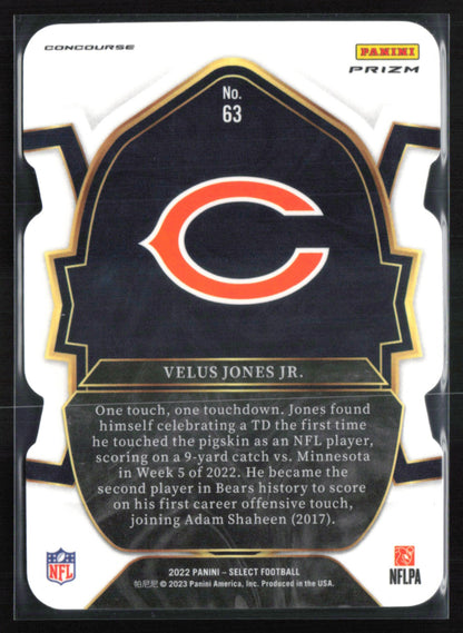 Velus Jones Jr. RC Black Red Die-Cut