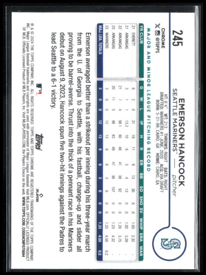 Emerson Hancock RC
