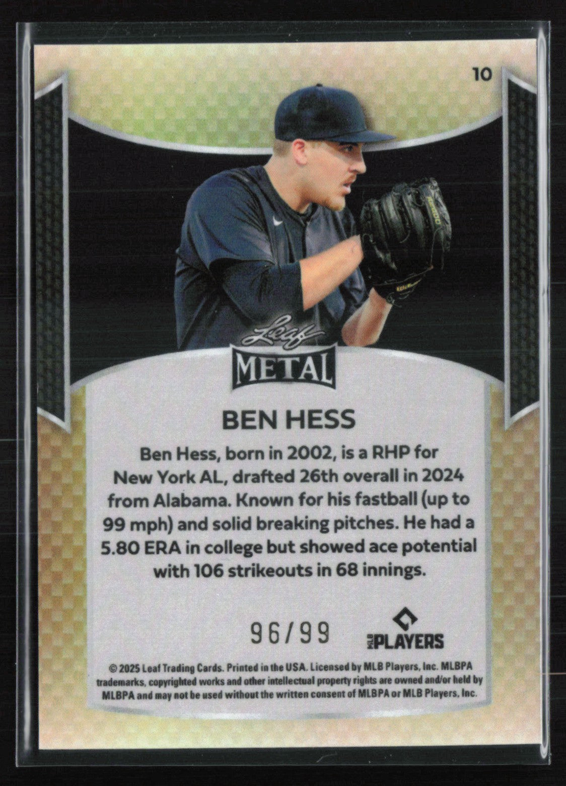 Ben Hess /99