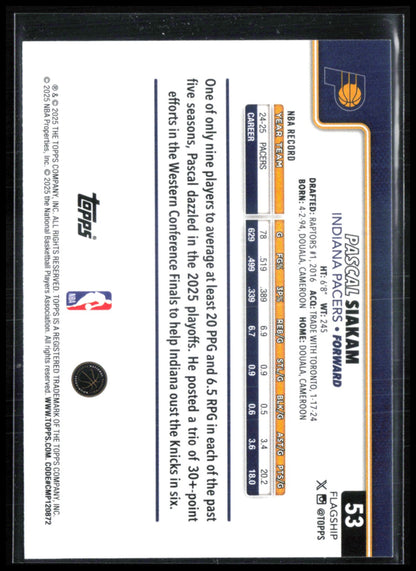 Pascal Siakam Blue /150