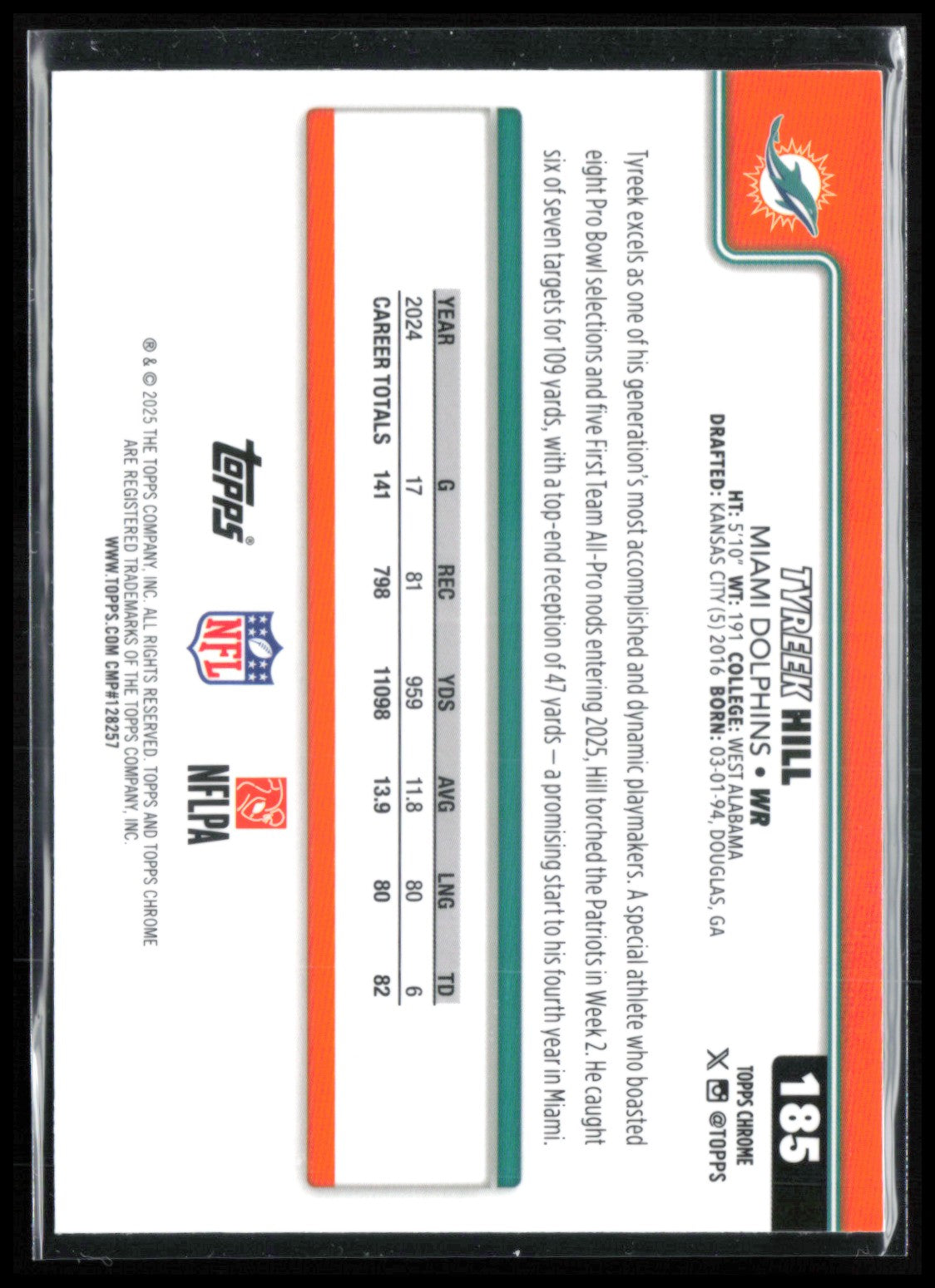 Tyreek Hill X-Fractor
