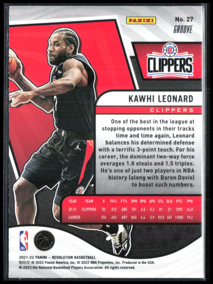 Kawhi Leonard Groove