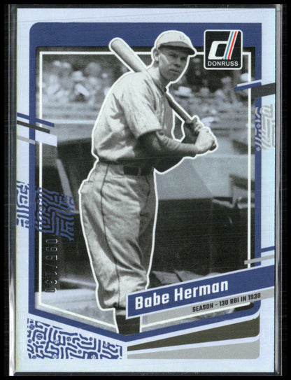 Babe Herman /130 Foil