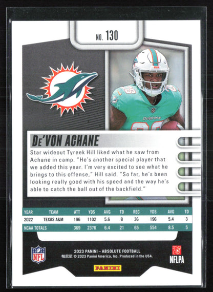De'Von Achane RC