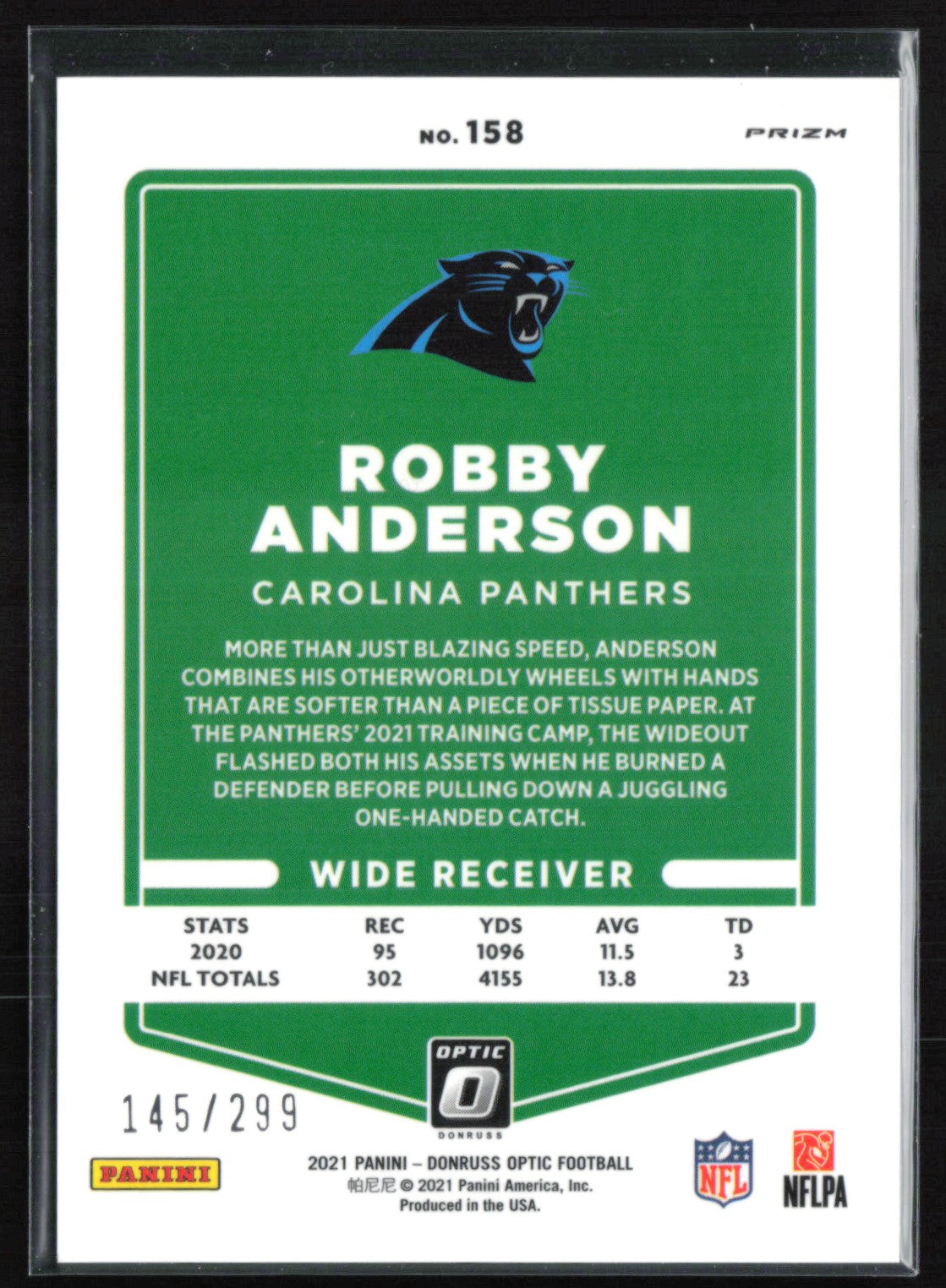 Robby Anderson Light Blue /299