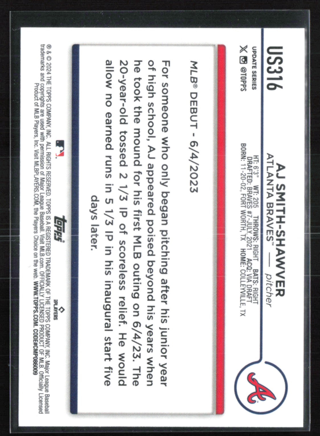 AJ Smith-Shawver RC