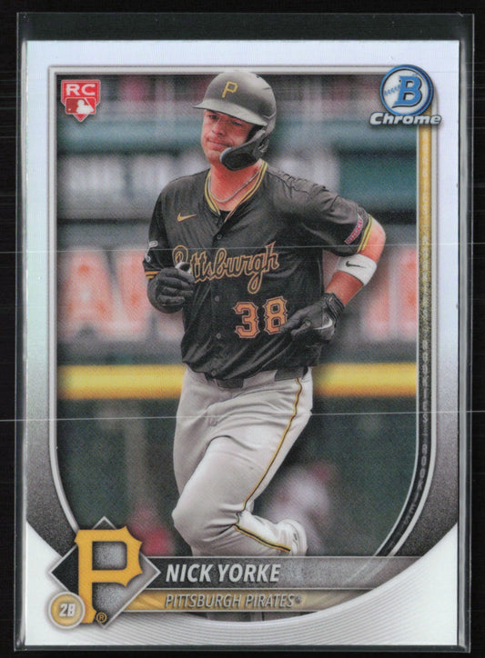 Nick Yorke RC Red Rookie Logo