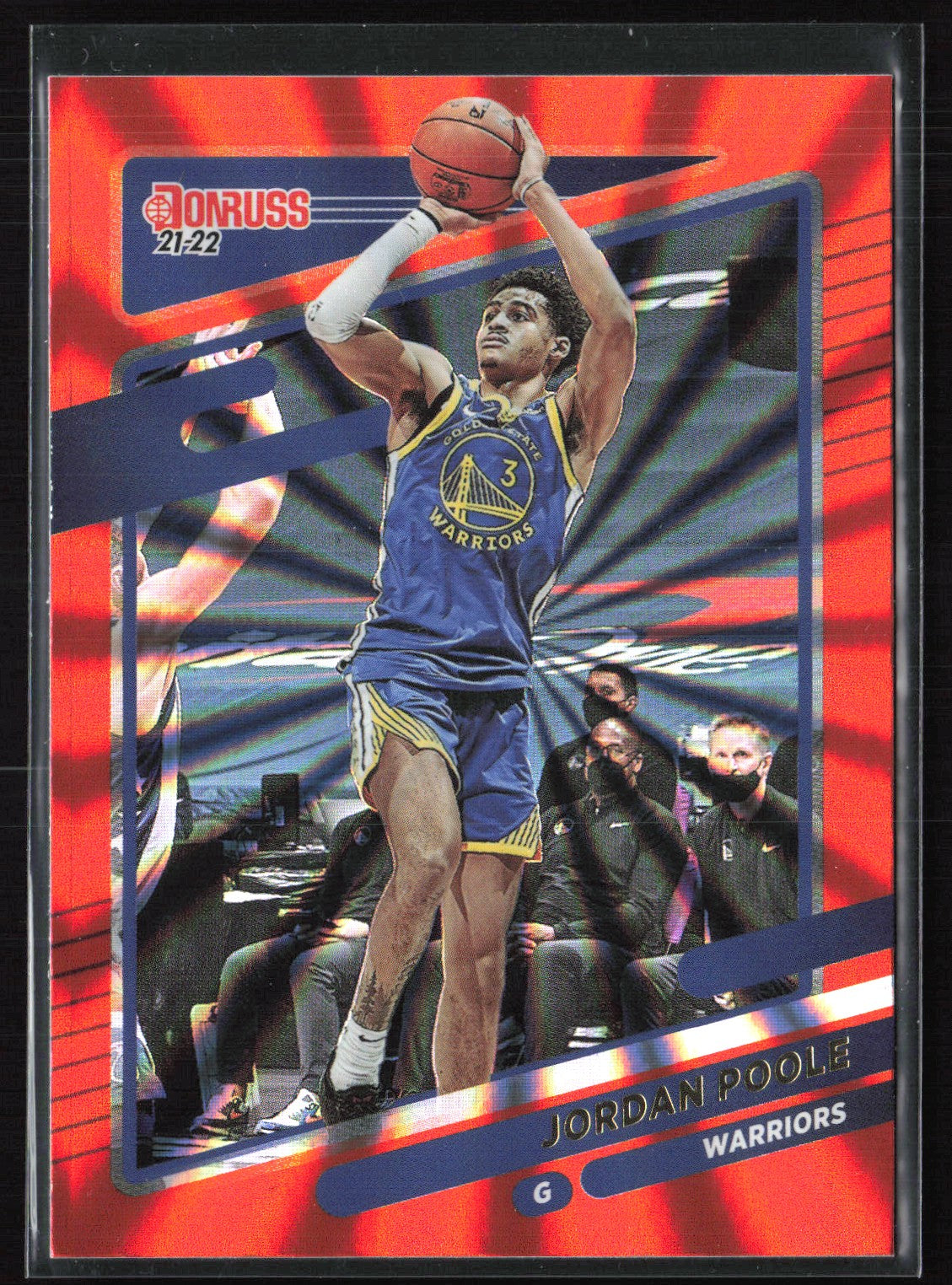 Jordan Poole Orange Laser