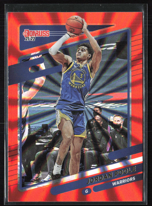Jordan Poole Orange Laser