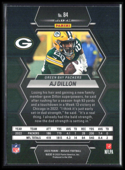 AJ Dillon Reactive Yellow