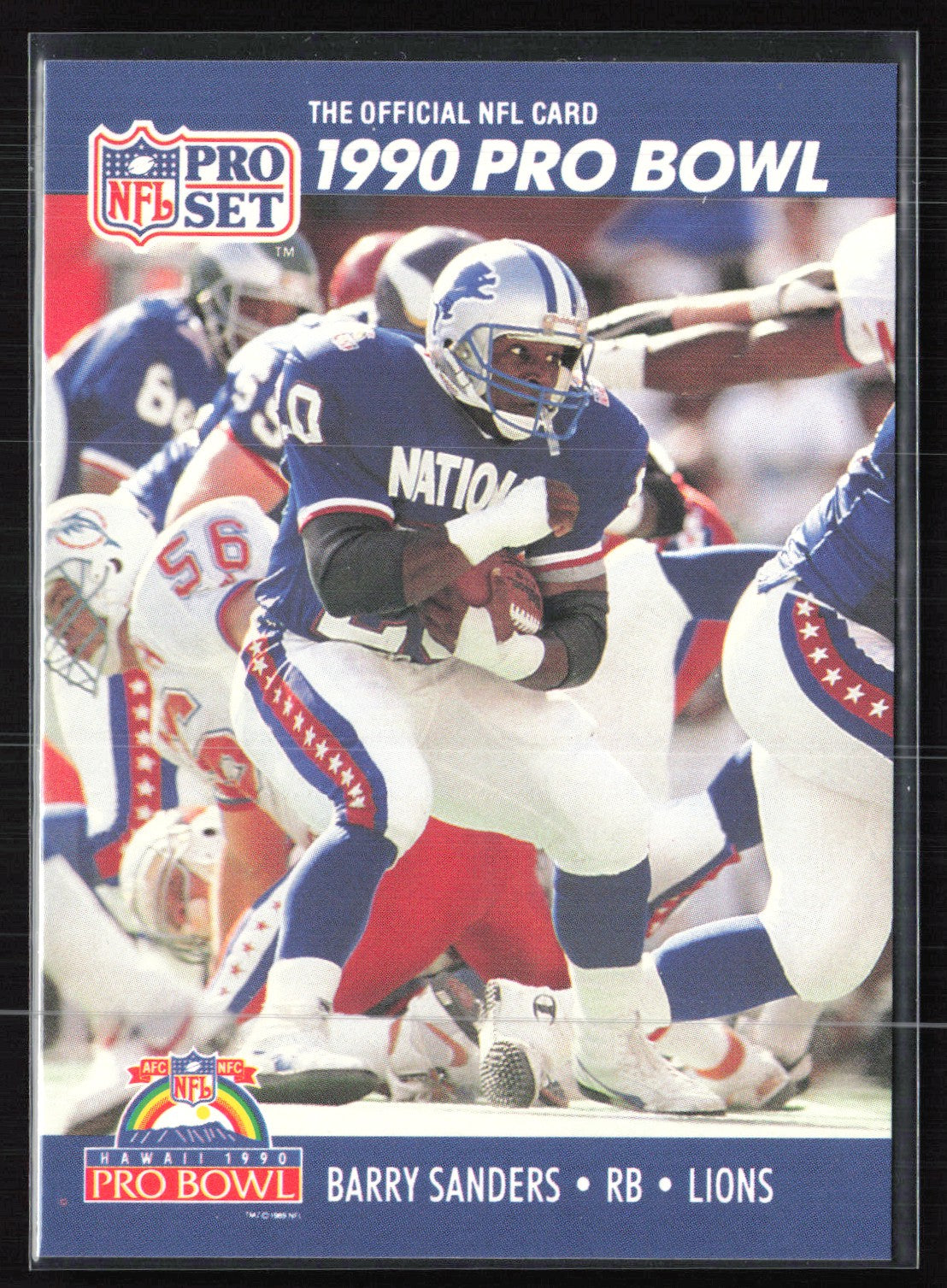Barry Sanders 1990 Pro Set