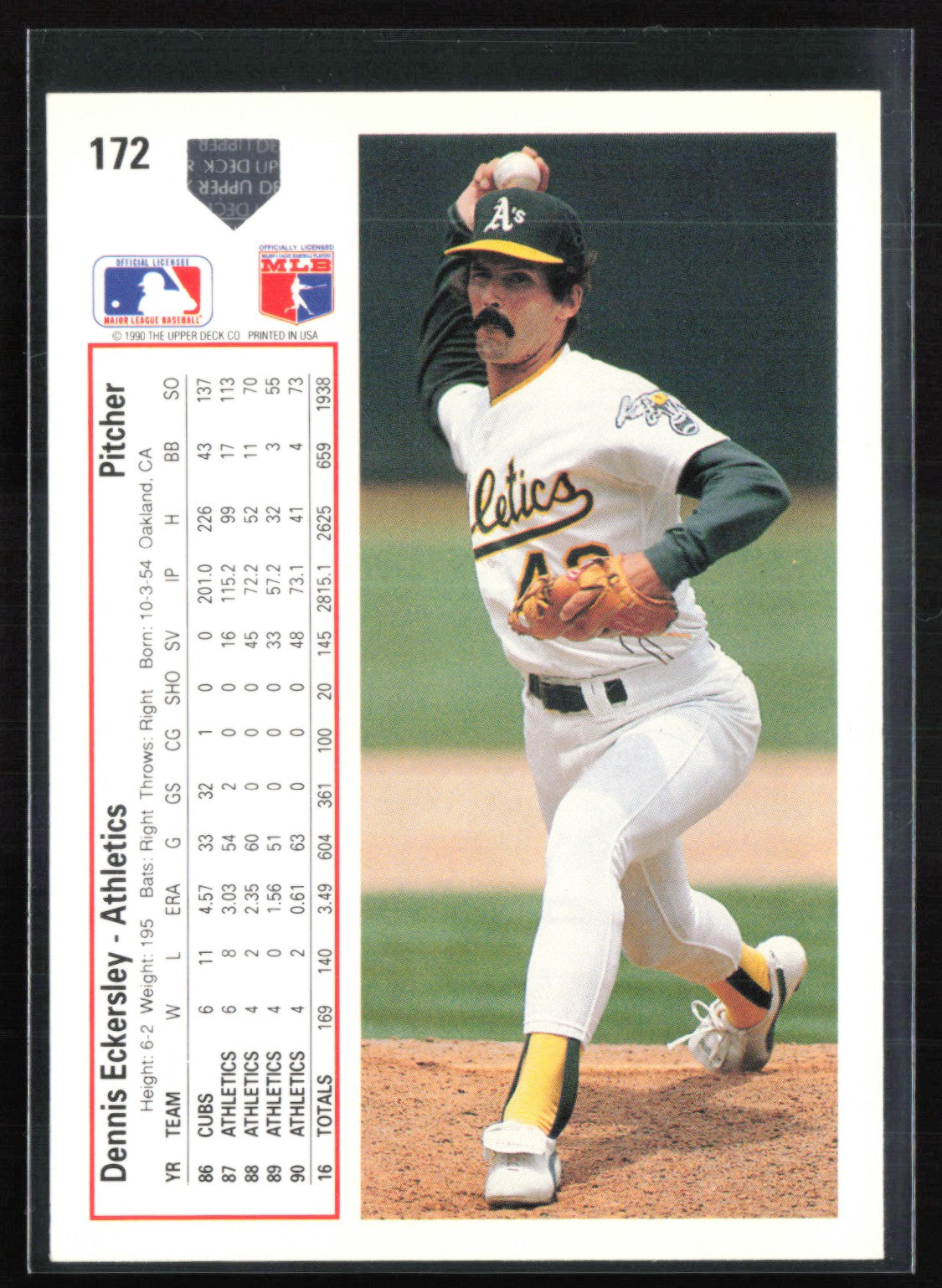 Dennis Eckersley 1991 UD
