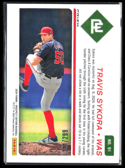 Travis Sykora Prospect Ticket Blue /299