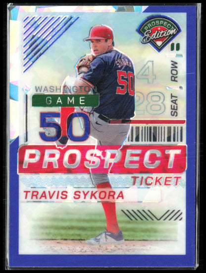Travis Sykora Prospect Ticket Blue /299
