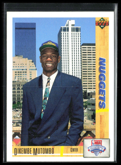Dikembe Mutombo RC 1991 UD
