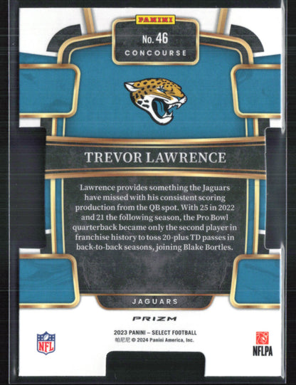 Trevor Lawrence Red Yellow Holo