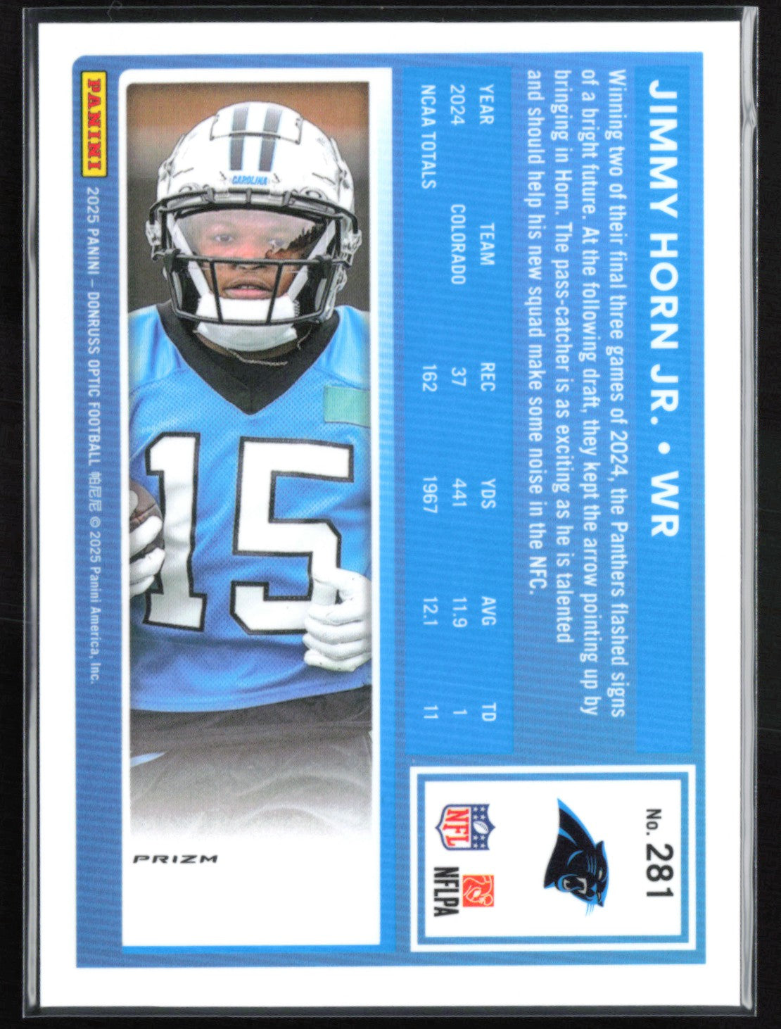 Jimmy Horn Jr RC Blue Hyper