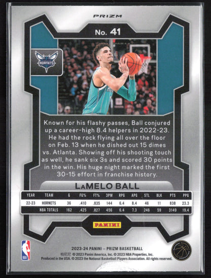 LaMelo Ball Green Prizm