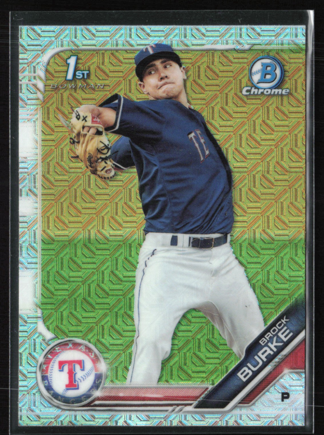 Brock Burke 1st Bowman mojo