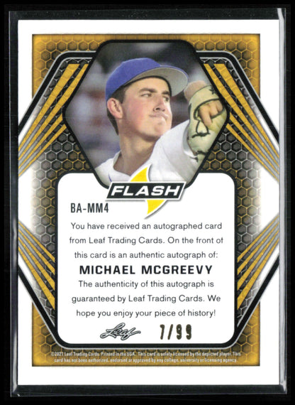 Michael McGreevy RC Auto /99