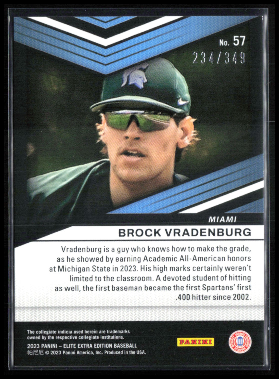 Brock Vradenburg Blue /349