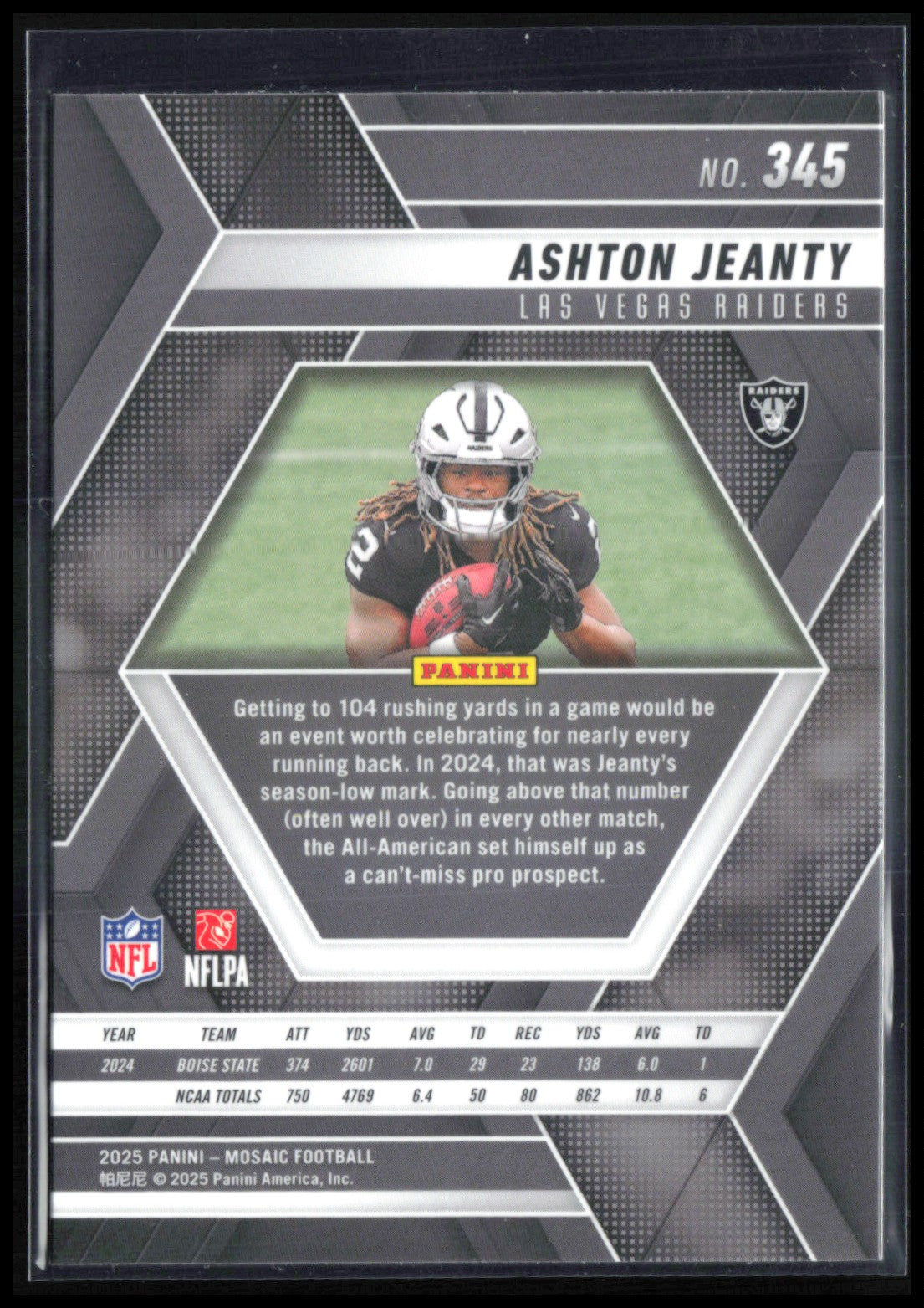 Ashton Jeanty RC