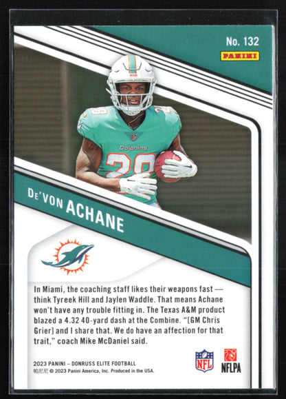 De'Von Achane RC Green Disco