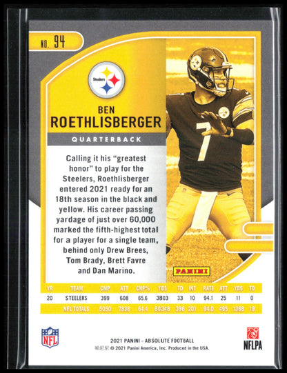 Ben Roethlisberger (Hobby)