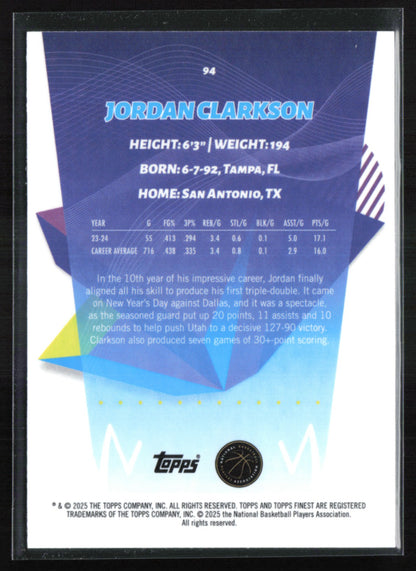 Jordan Clarkson Geometric