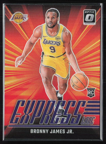 Bronny James Jr. RC Purple Holo